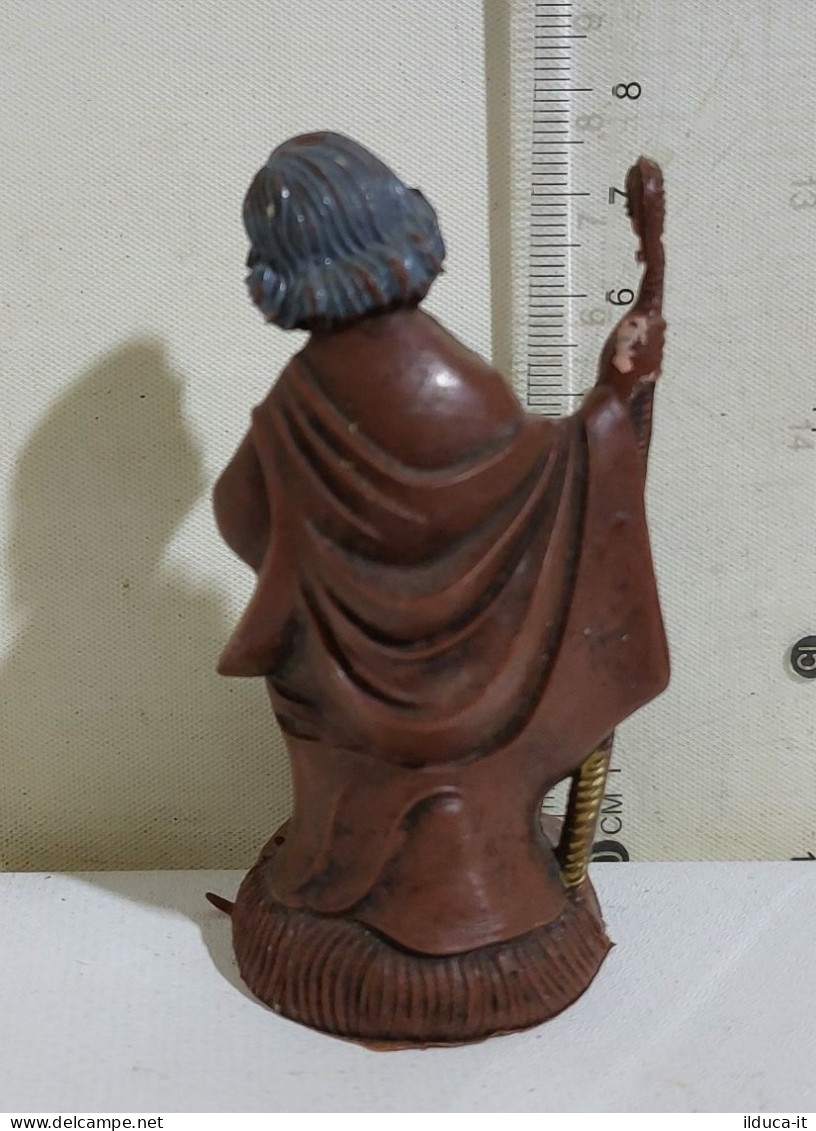 I115882 Pastorello Presepe - Statuina In Plastica - San Giuseppe - 7,5 Cm - Christmas Cribs