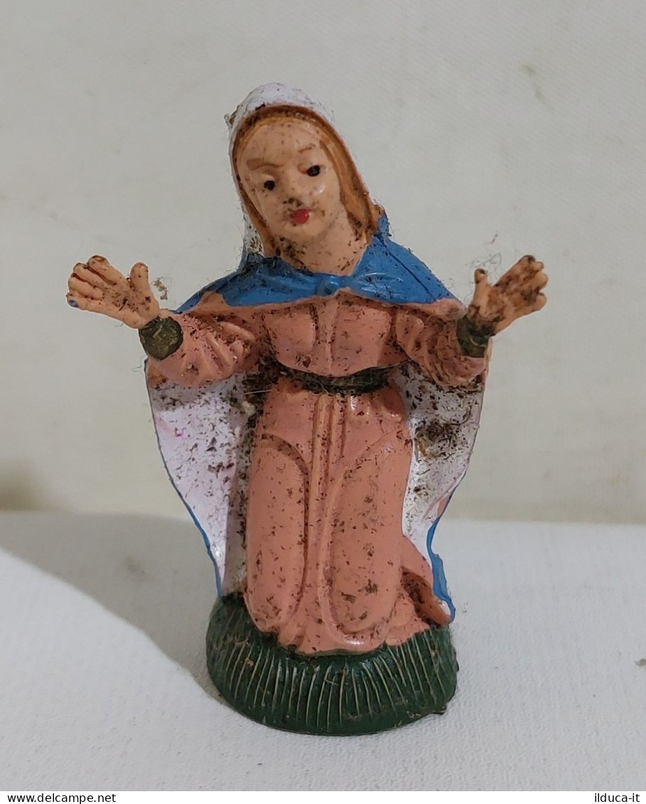 I115887 Pastorello Presepe - Statuina In Plastica - Madonna - 5,5 Cm - Crèches De Noël