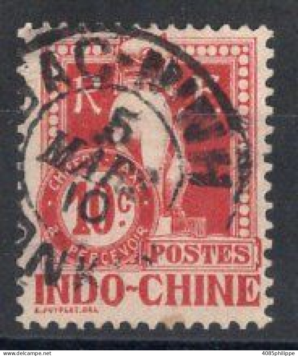 INDOCHINE Timbre-Taxe N°8 Oblitéré BAC NINH TB Cote 1€50 - Timbres-taxe