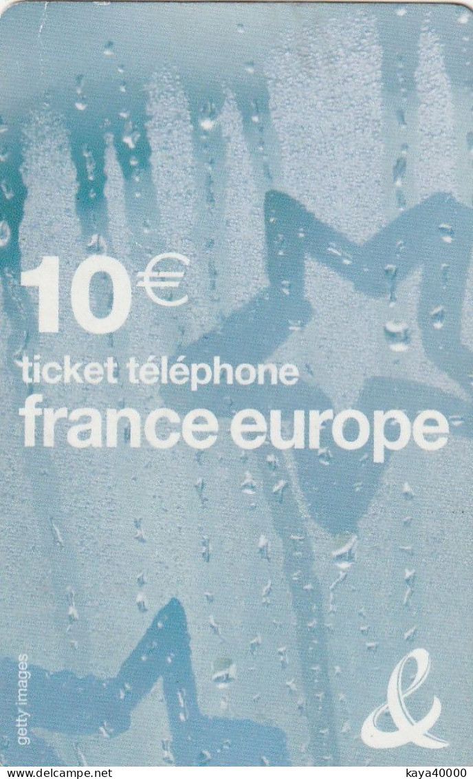 Carte Téléphone  ##  France Télécom ##  (FRANCE) Gift Card, Carta Regalo, Cadeaukaart - FT Tickets