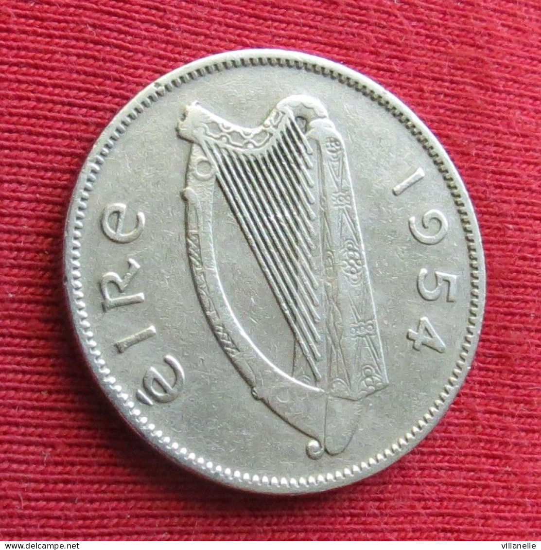Ireland 1 Shilling 1954 KM# 14a Lt 598 *VT Irlande Irlanda Ierland Eire Scilling - Irlande
