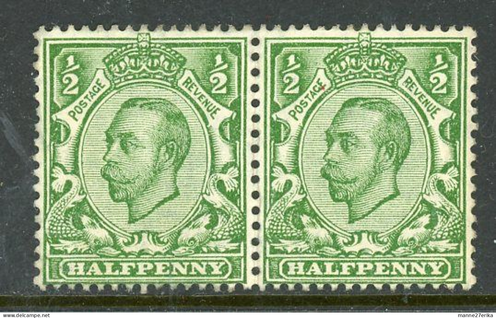 Great Britain MH And MNH 1912 King Edward VII - Ongebruikt
