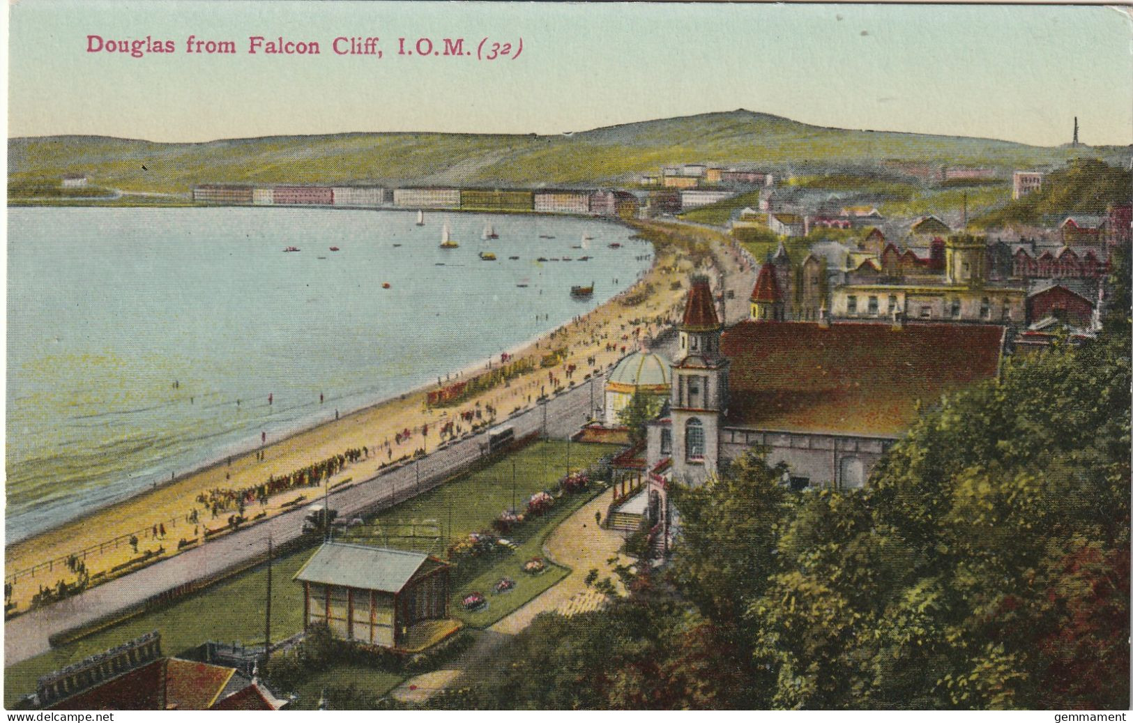 DOUGLAS FROM FALCON CLIFF - Isle Of Man