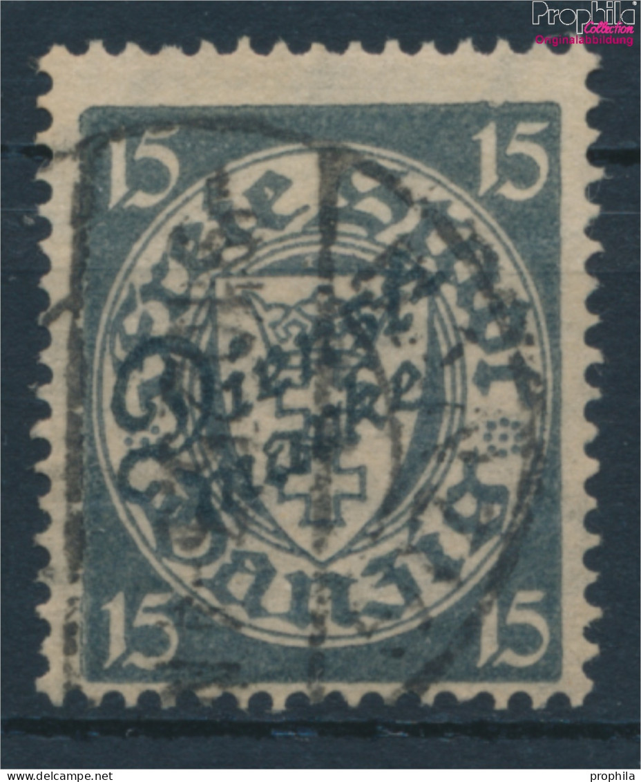 Danzig D43b Gestempelt 1924 Dienstmarke (10142413 - Officials
