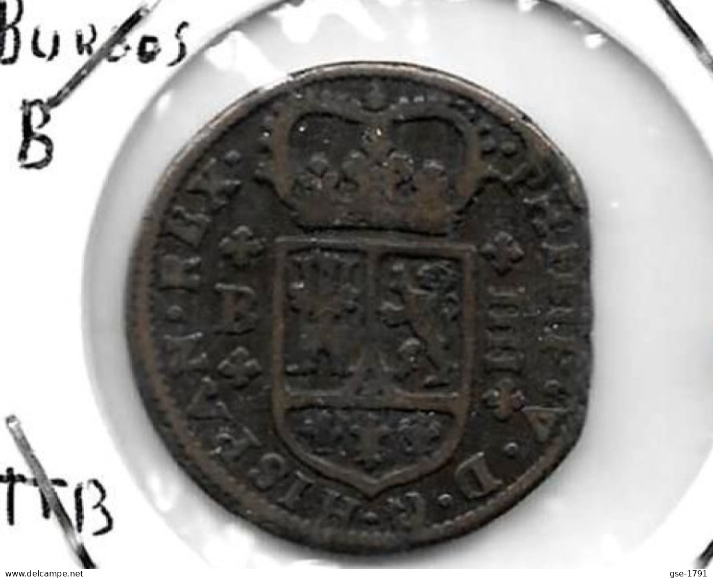 ESPAGNE PHILIPPE V   4 Maravédis 1720 Burgos TTB+ - Münzen Der Provinzen