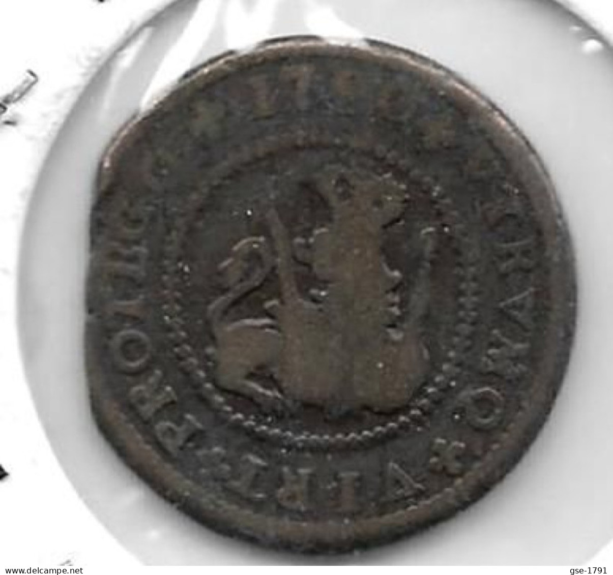 ESPAGNE PHILIPPE V   4 Maravédis 1720 Burgos TTB+ - Monedas Provinciales