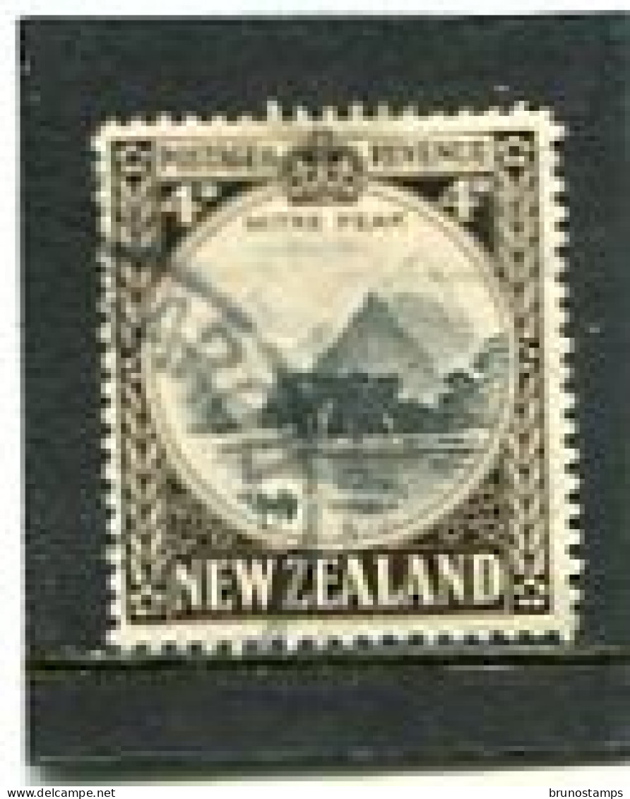 NEW ZEALAND - 1935  4d  DEFINITIVE  FINE USED  SG 562 - Usados