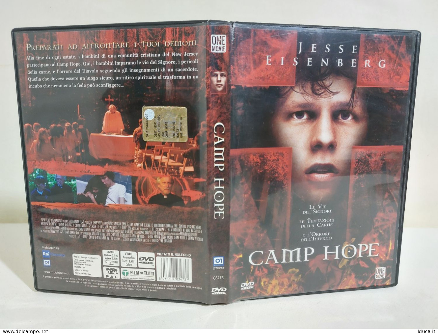 I110871 DVD - Camp Hope (Camp Hell) - Jesse Eisenberg - Regia George Van Buskirk - Horror