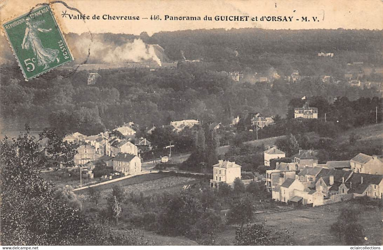 Orsay          91           Le Guichet . Panorama     N° 446            (voir Scan) - Orsay