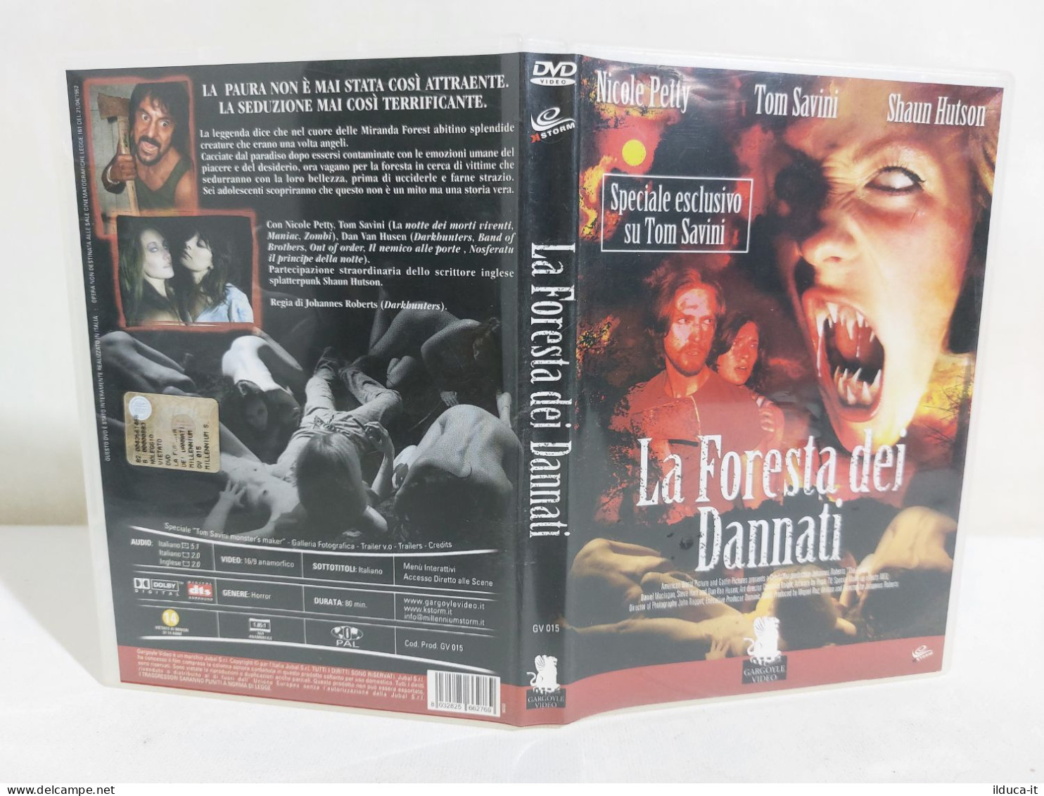 09817 DVD La Foresta Dei Dannati - Nicole Petty Tom Savini - Regia J. Roberts - Horror