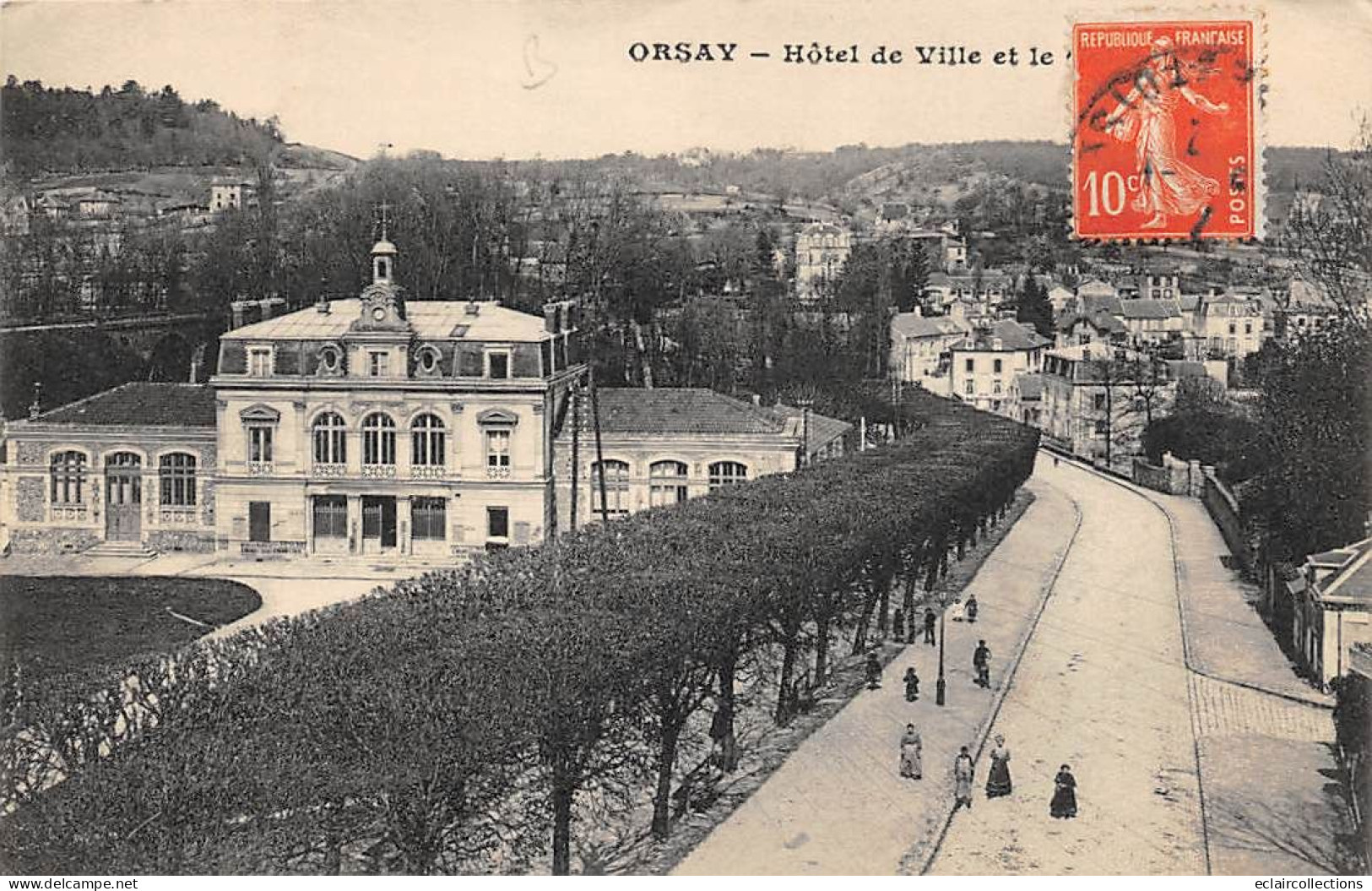 Orsay          91           Hôtel De Ville Et Panorama          (voir Scan) - Orsay