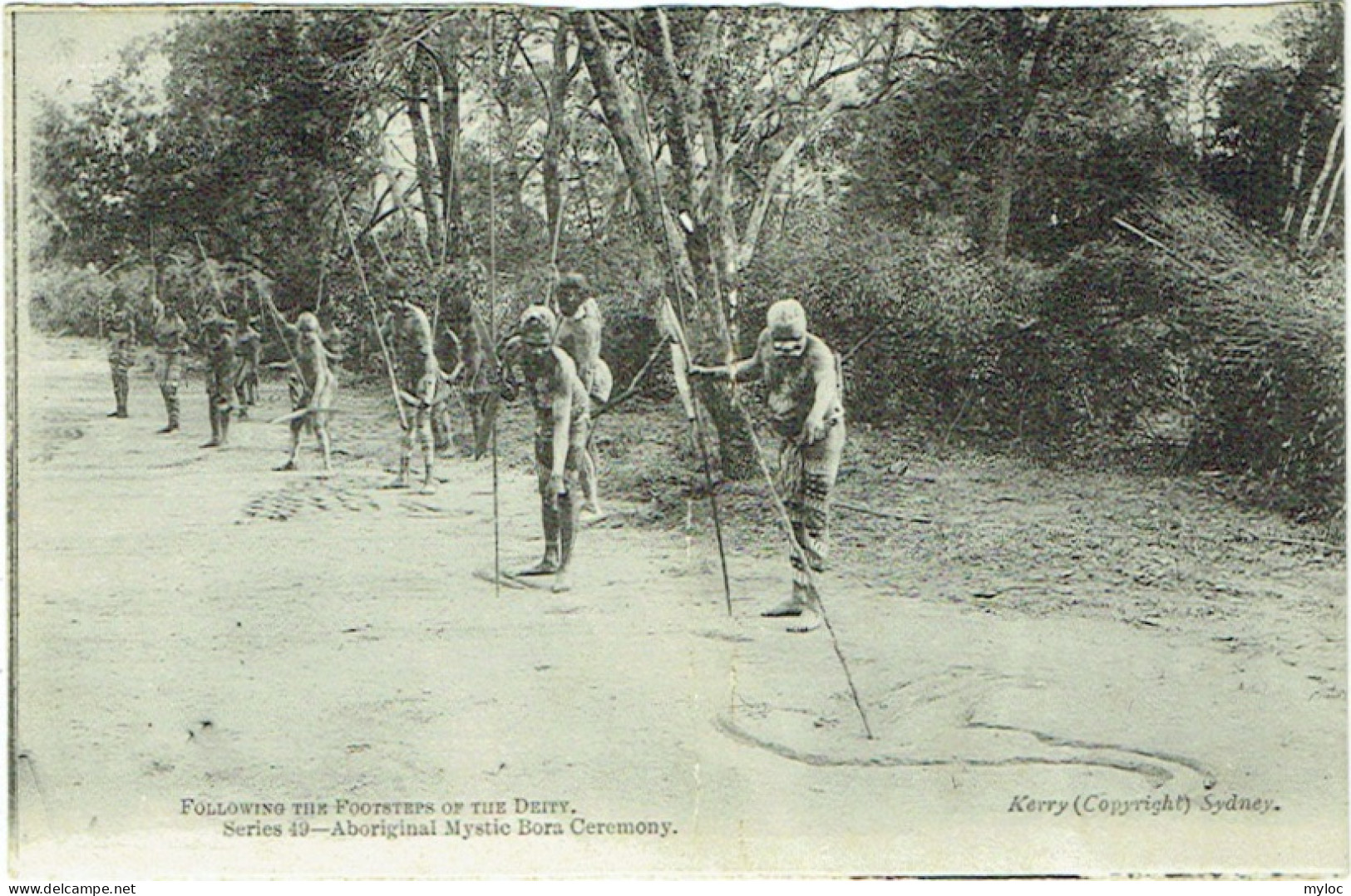 Australia. Aboriginal Mystic Bora Ceremony. - Aborigènes