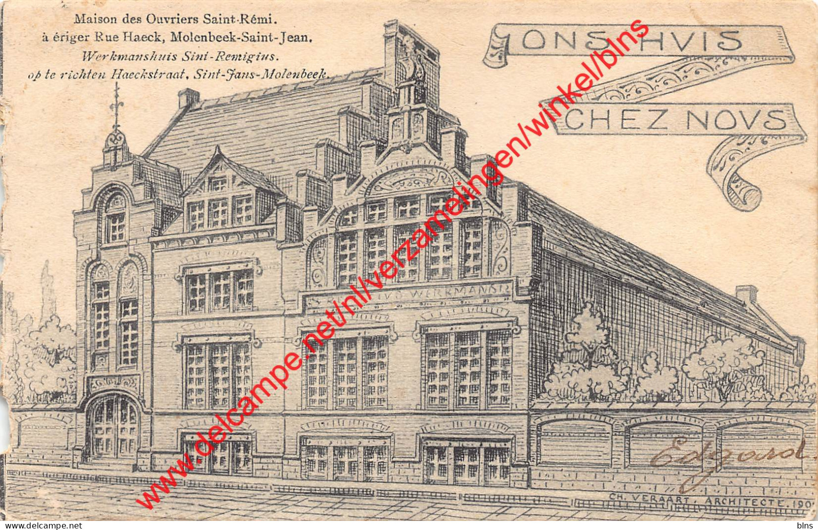 Maison Des Ouvriers Saint-Rémi - Werkmanshuis Sint_Remigius - St-Jans-Molenbeek - Molenbeek-St-Jean - St-Jans-Molenbeek - Molenbeek-St-Jean