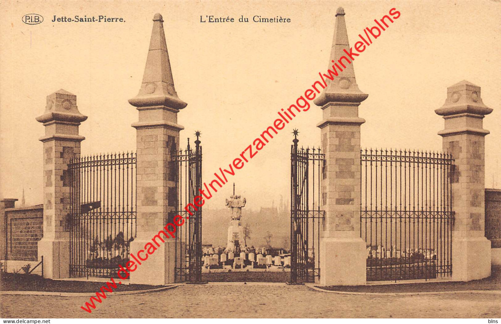 L'Entrée Du Cimetière - Jette - Jette