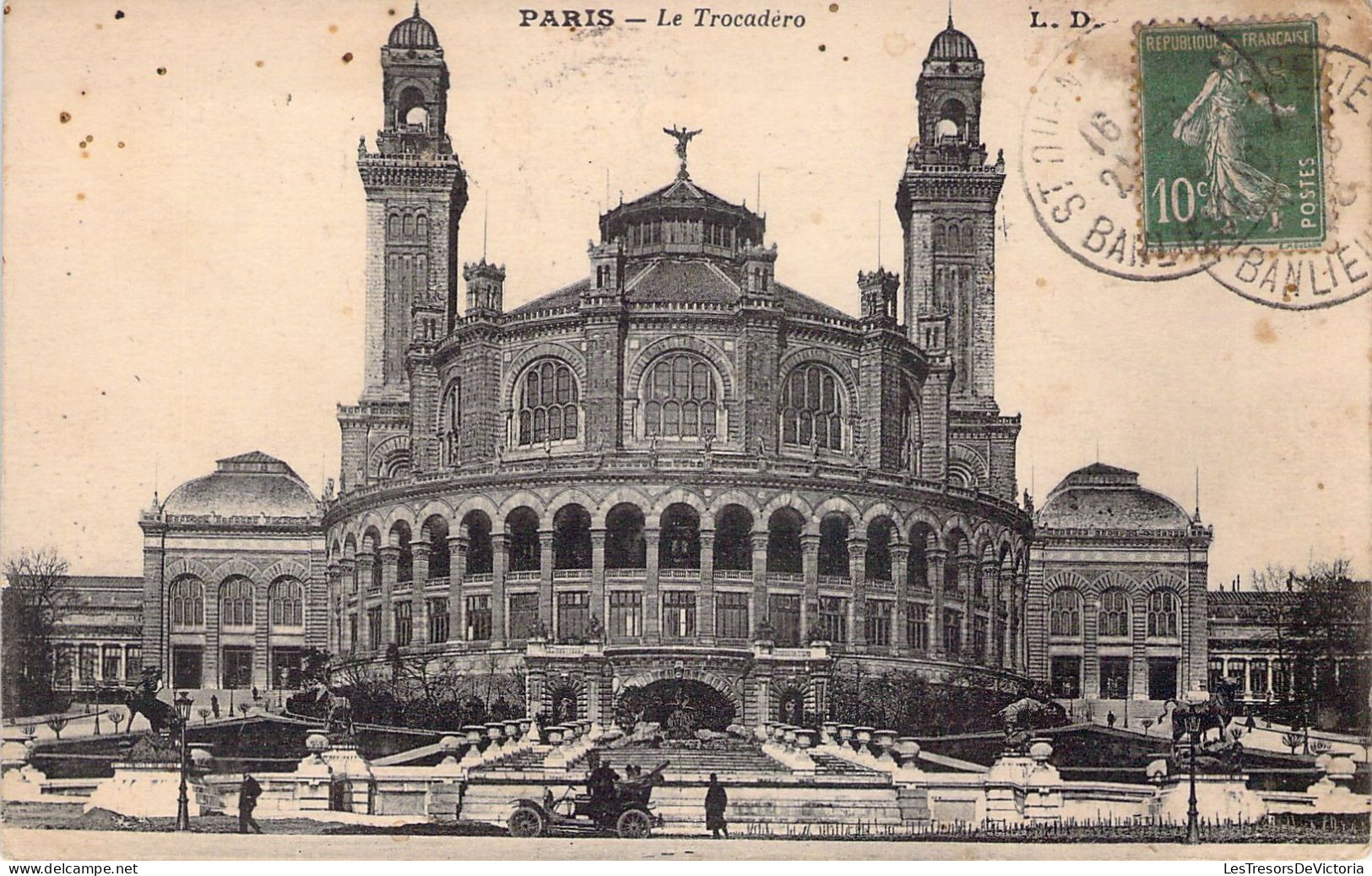 FRANCE - 75 - PARIS - Le Trocadéro - Carte Postale Ancienne - Otros Monumentos