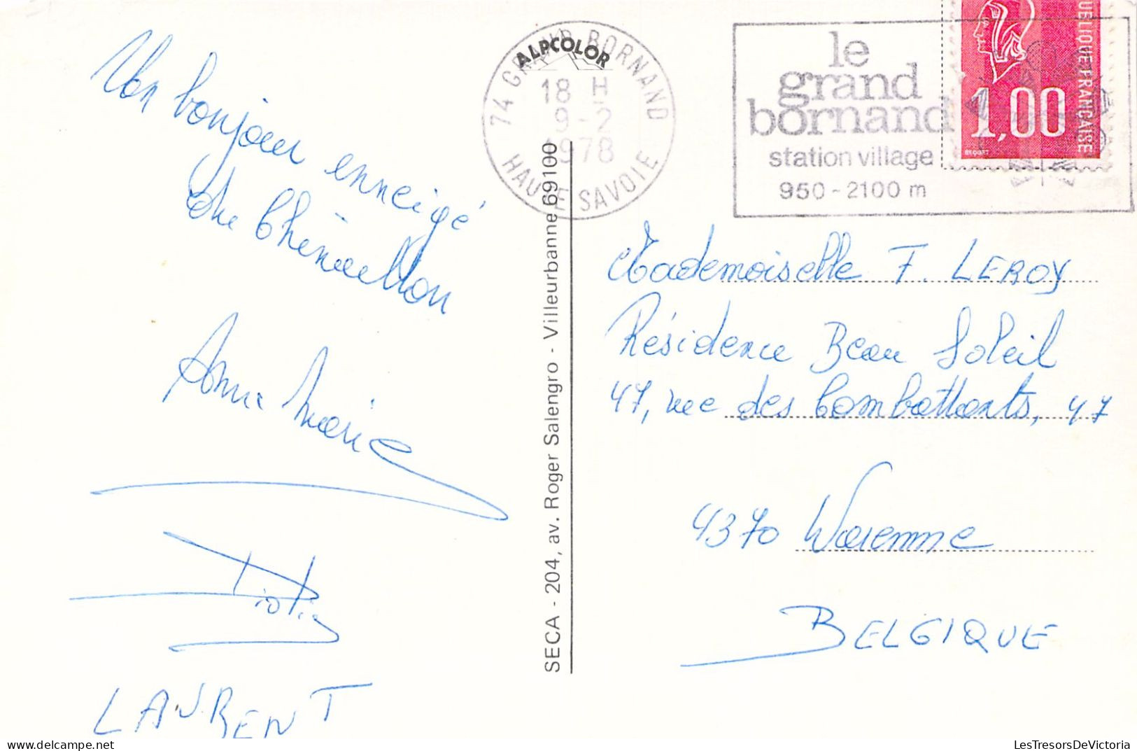 FRANCE - 74 - LE GRAND BORNAND - Multivues - Carte Postale Ancienne - Le Grand Bornand