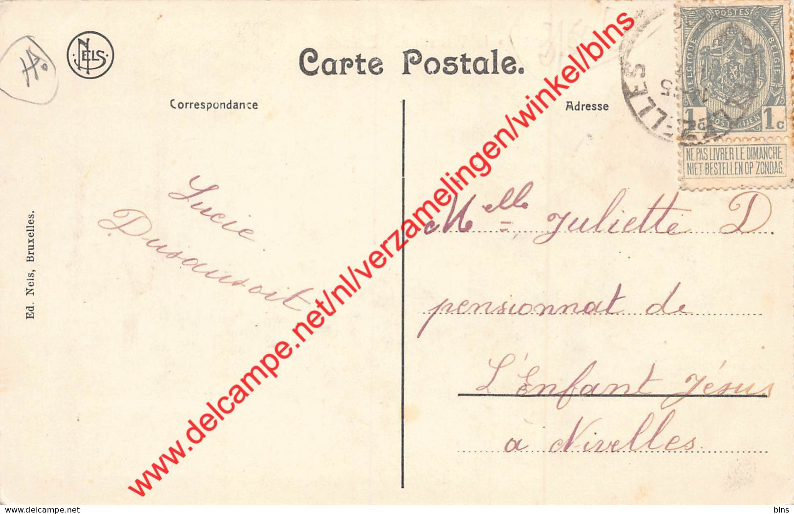 Pensionnat De La Visitation - Ecole Ménagère - Ellezelles - Ellezelles