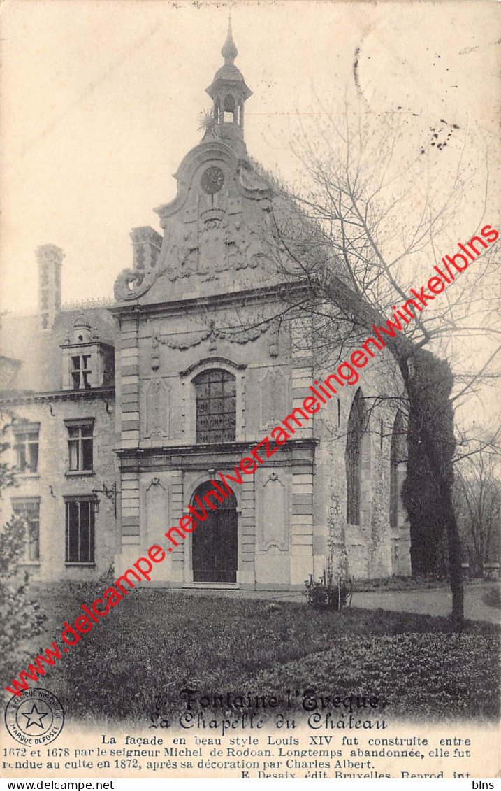 La Chapelle Du Château - Fontaine-l'Evêque - Fontaine-l'Evêque