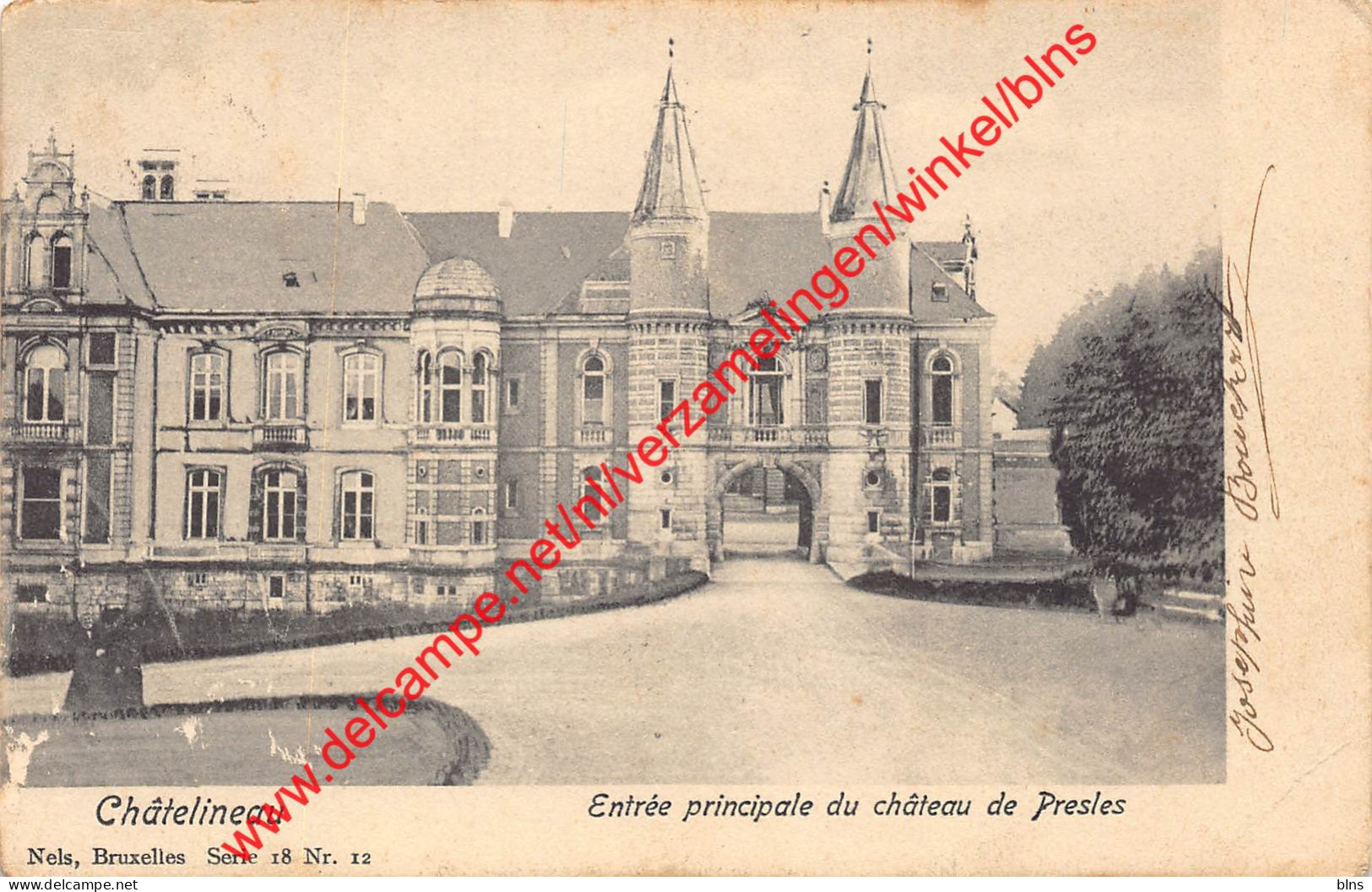 Entrée Principale Du Château De Presles - Châtelineau - Châtelet