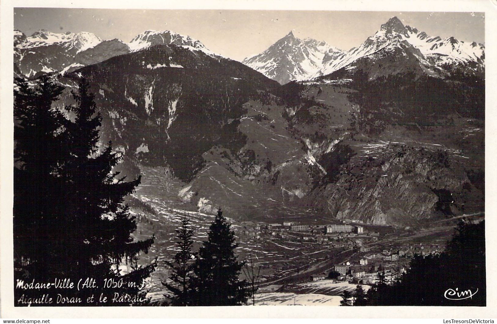 FRANCE - 73 - MODANE VILLE - Aiguille Doran Et Le Rateau - Carte Postale Ancienne - Modane