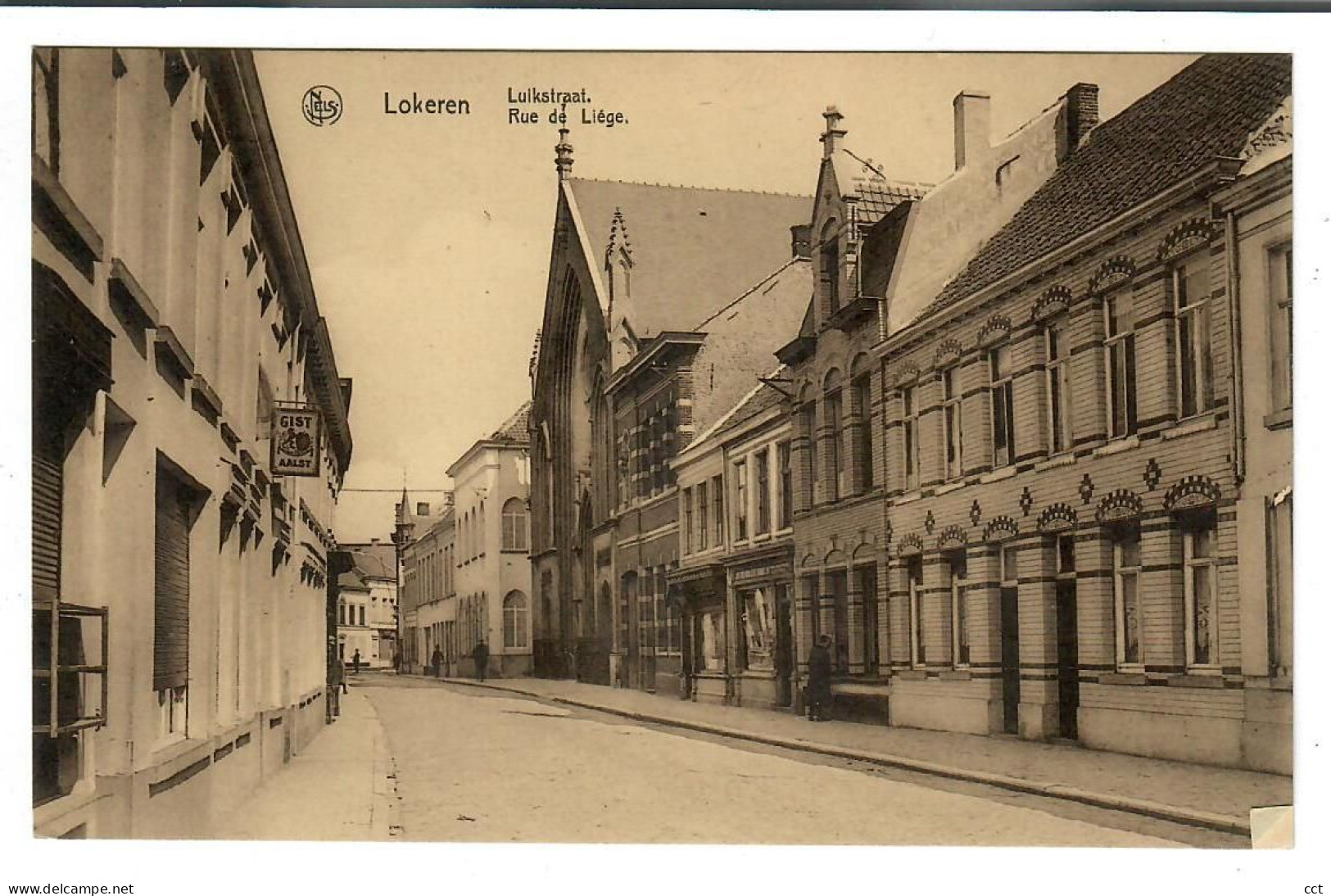 Lokeren  Luikstraat   Rue De Liége - Lokeren