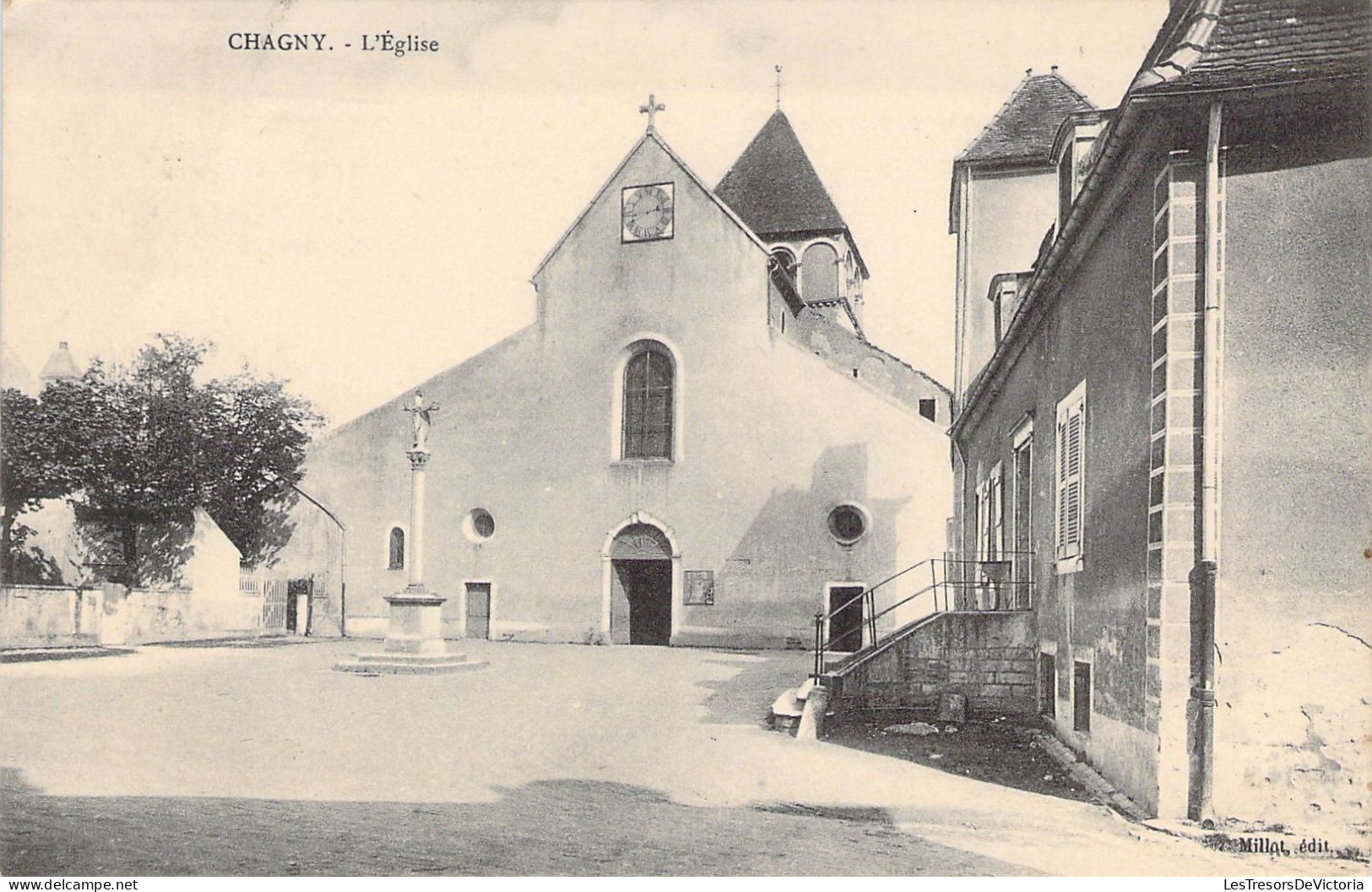 FRANCE - 71 - CHAGNY - L'église - Carte Postale Ancienne - Chagny