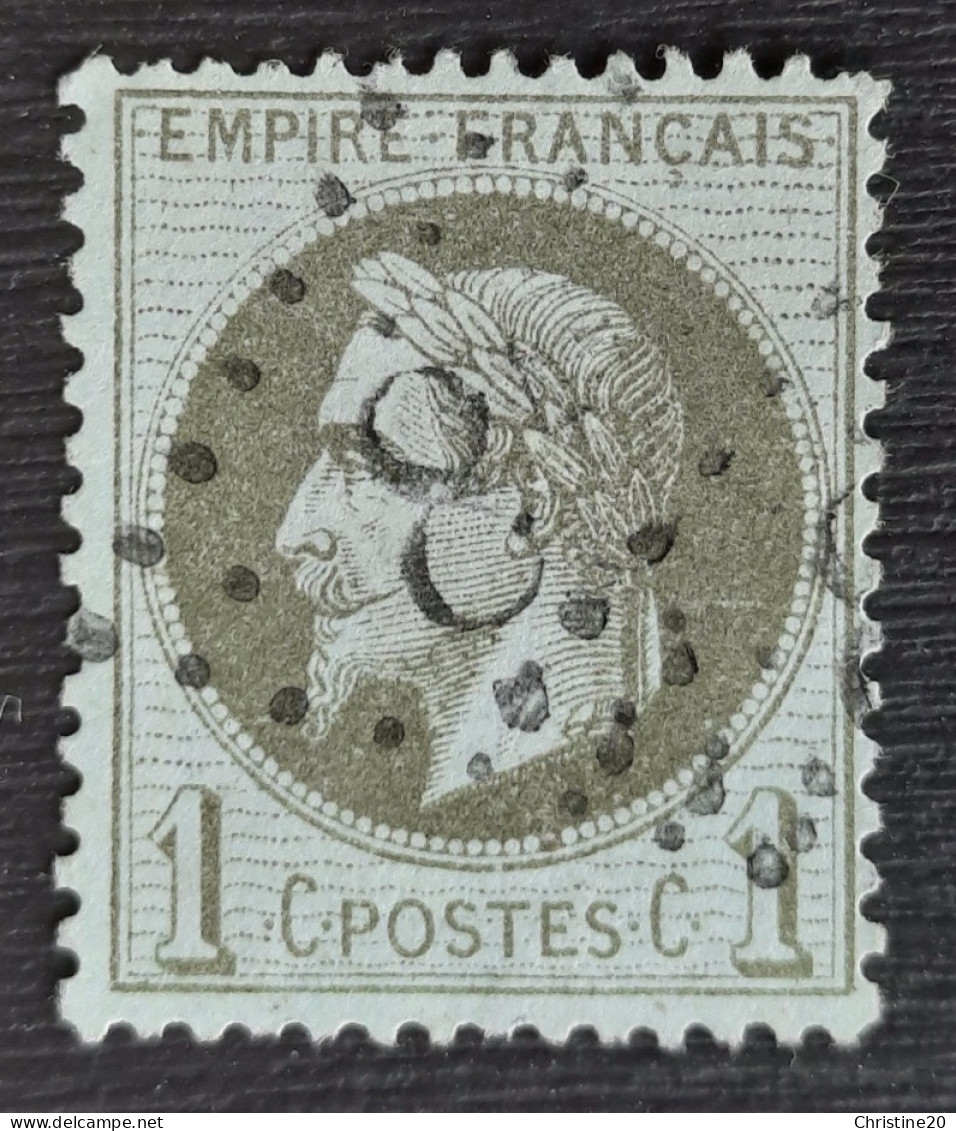 France 1870 N°25 Ob GC TB  Cote 25€ - 1863-1870 Napoléon III Lauré