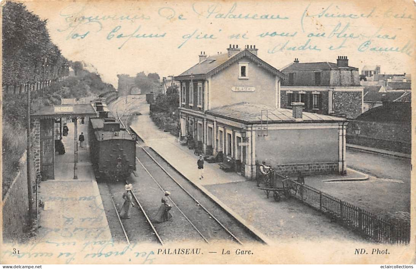Palaiseau           91            Intérieur De La Gare    -  3  -       (voir Scan) - Palaiseau
