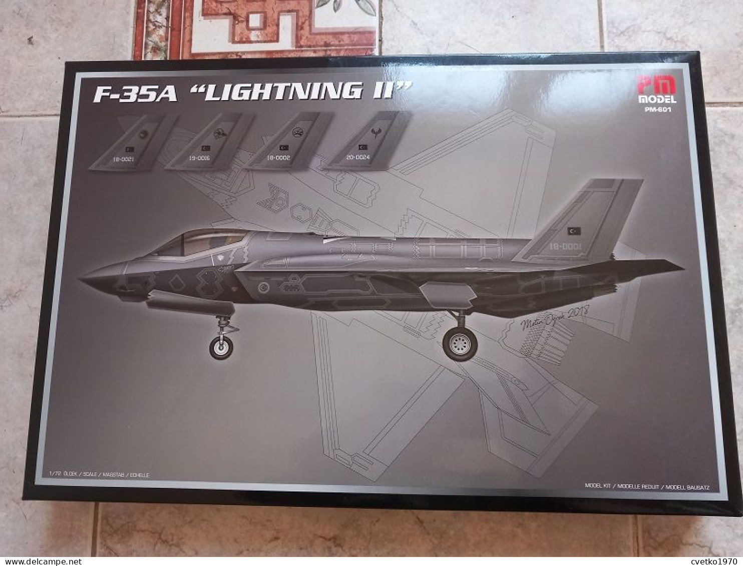 F-35A Lightning II, 1/72, PM Model Turkey (free International Shipping) - Aerei E Elicotteri