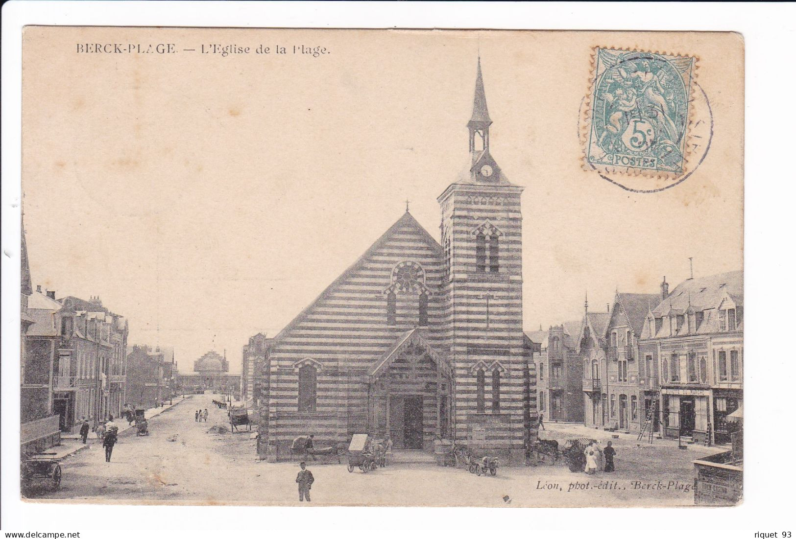 BERCK-PLGE - L'Eglise De La Plage - Berck