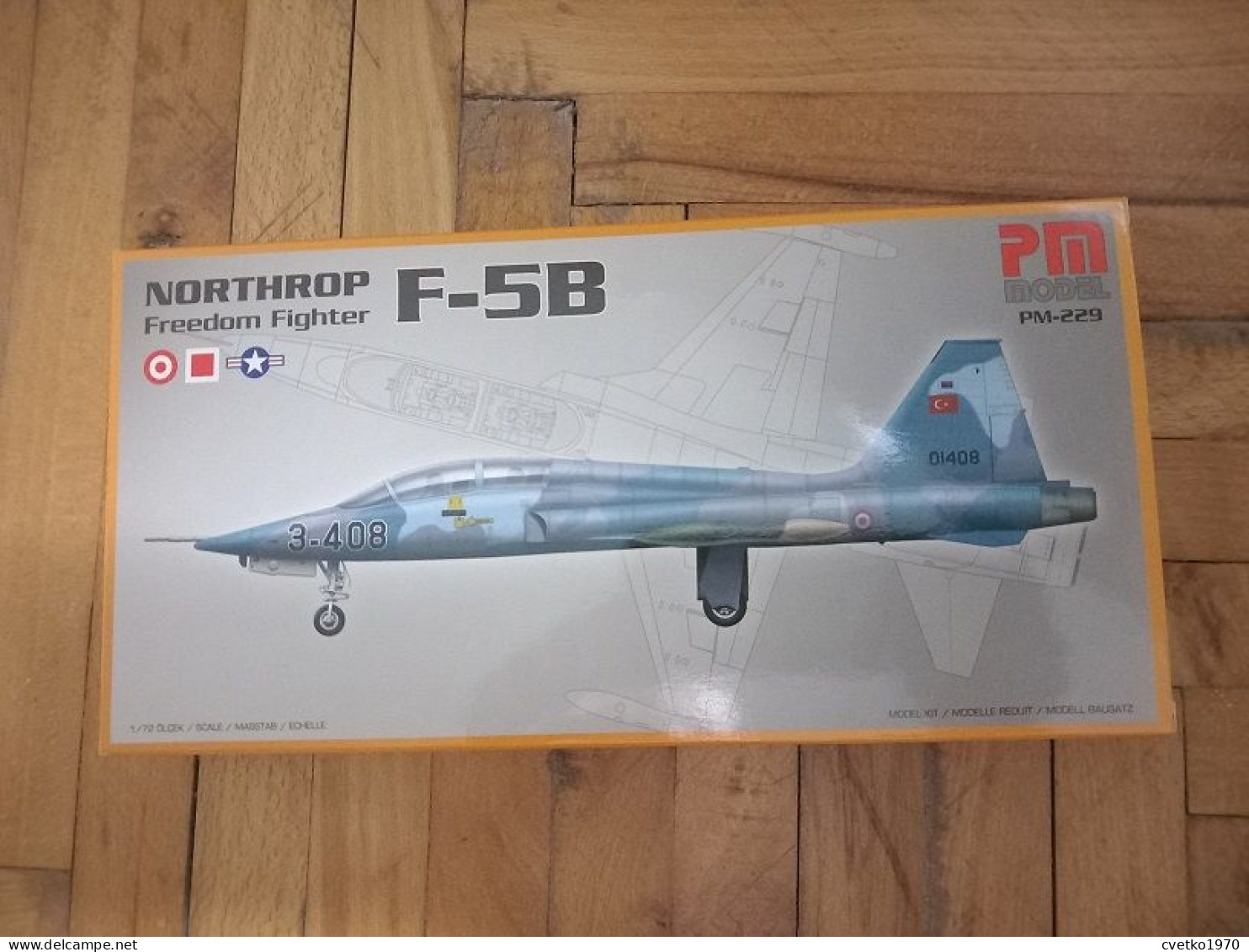 Northrop F-5B Freedom Figher, 1/72, PM Model Turkey (free International Shipping) - Luchtvaart