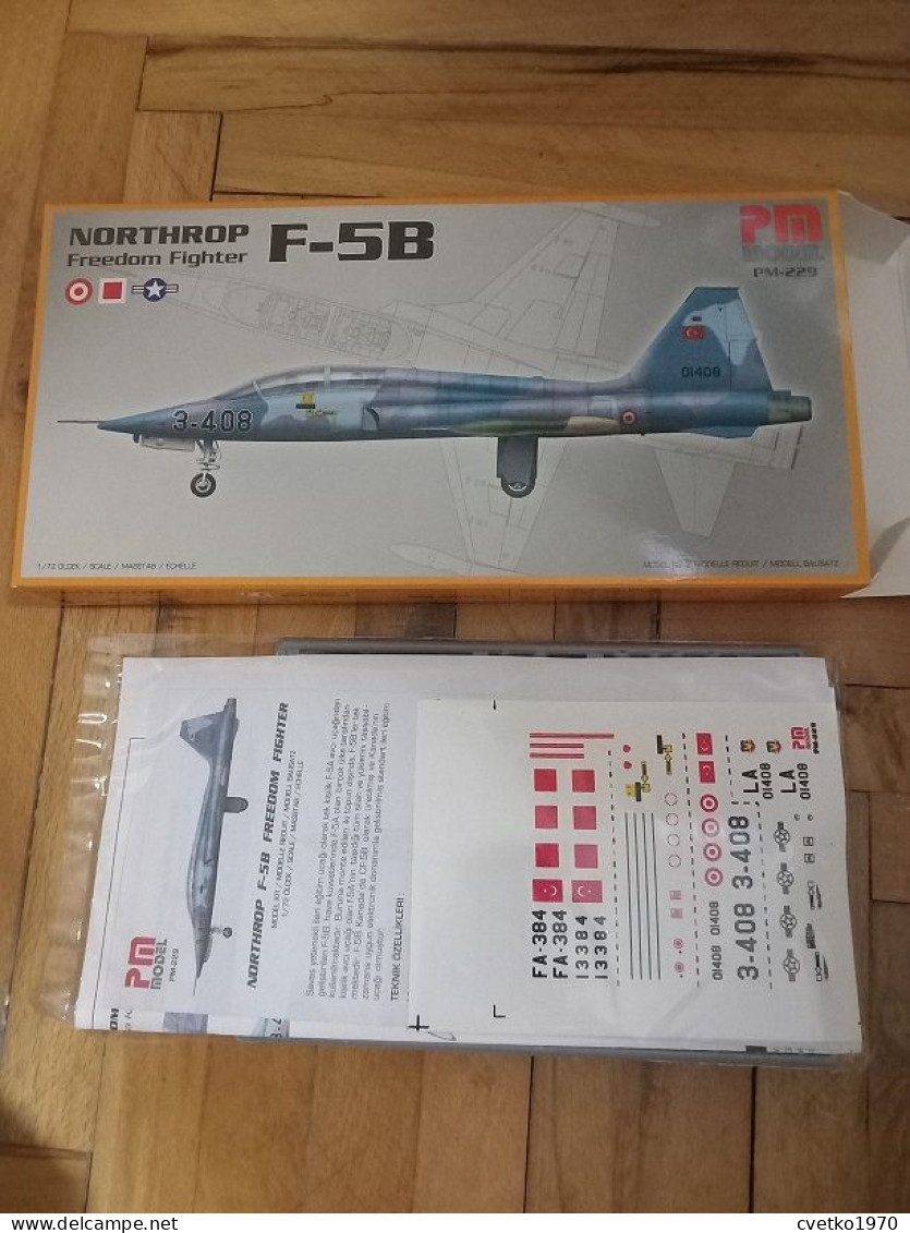 Northrop F-5B Freedom Figher, 1/72, PM Model Turkey (free International Shipping) - Airplanes & Helicopters