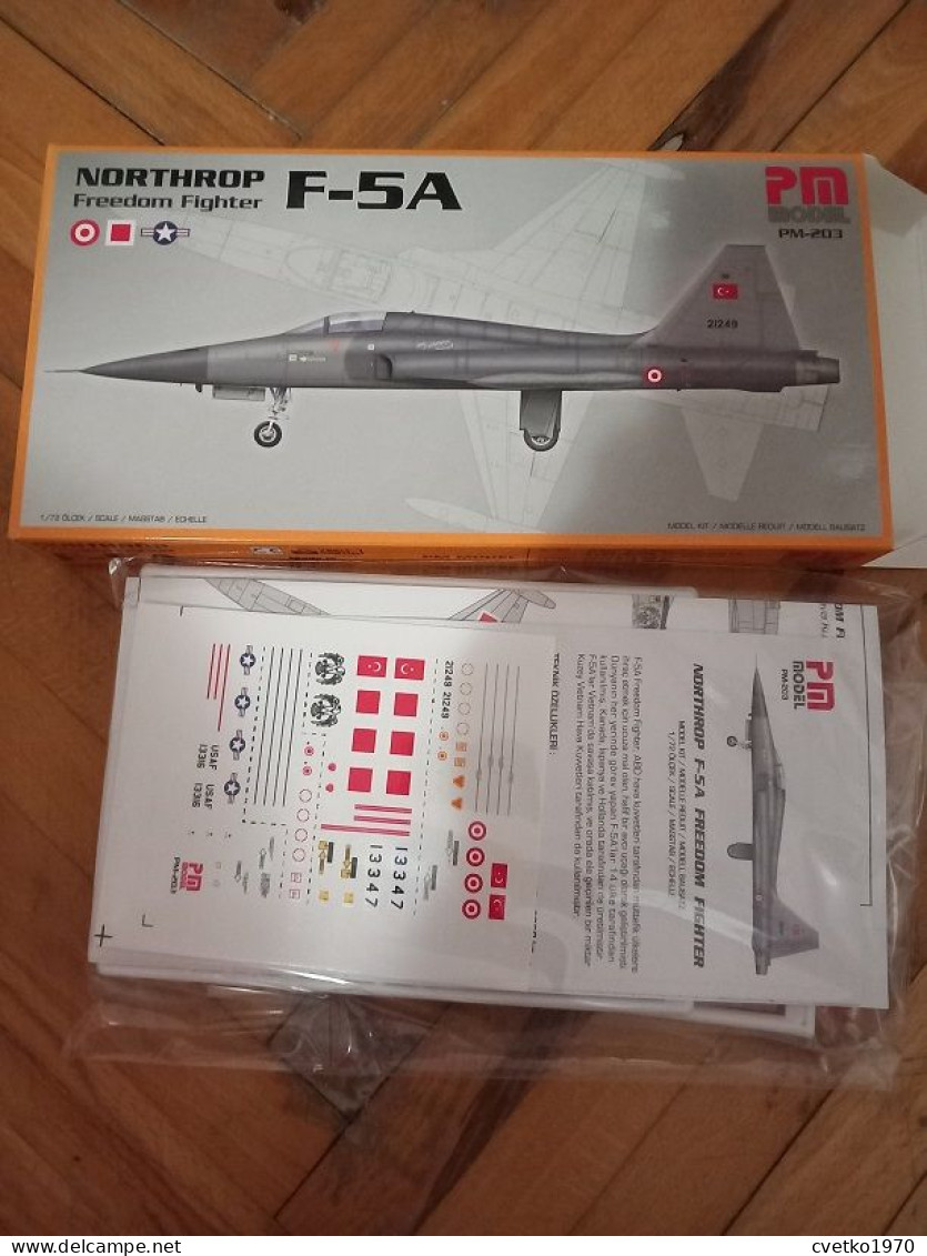 Northrop F-5A Freedom Figher, 1/72, PM Model Turkey (free International Shipping) - Aerei E Elicotteri