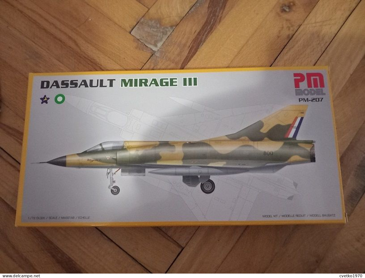 Dassault Mirage III, 1/72, PM Model Turkey (free International Shipping) - Flugzeuge & Hubschrauber