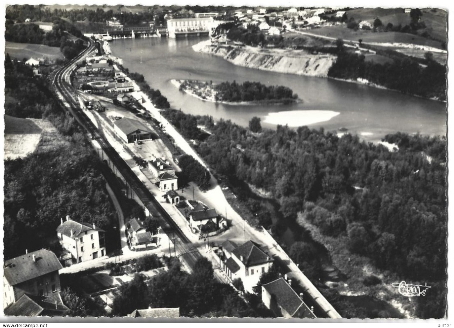 SEYSSEL - Vue Aérienne, Quartier De La Gare - Seyssel