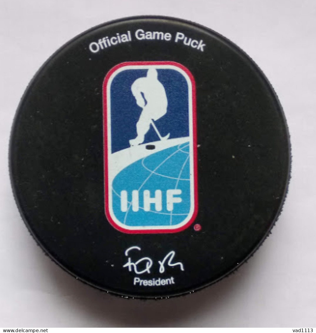 Ice Hockey - Official Game Puck IIHF World Cup 2023 U20 Div. I-B Poland, Bytom. - Altri & Non Classificati