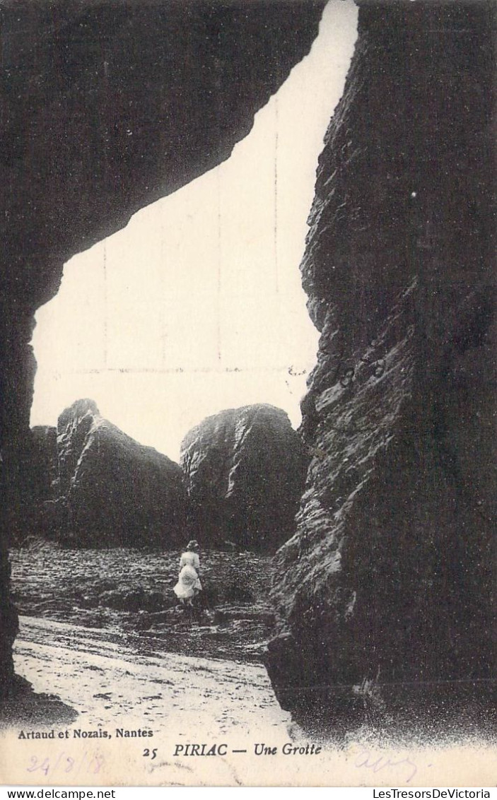 FRANCE - 44 - PIRIAC - Une Grotte - Carte Postale Ancienne - Piriac Sur Mer