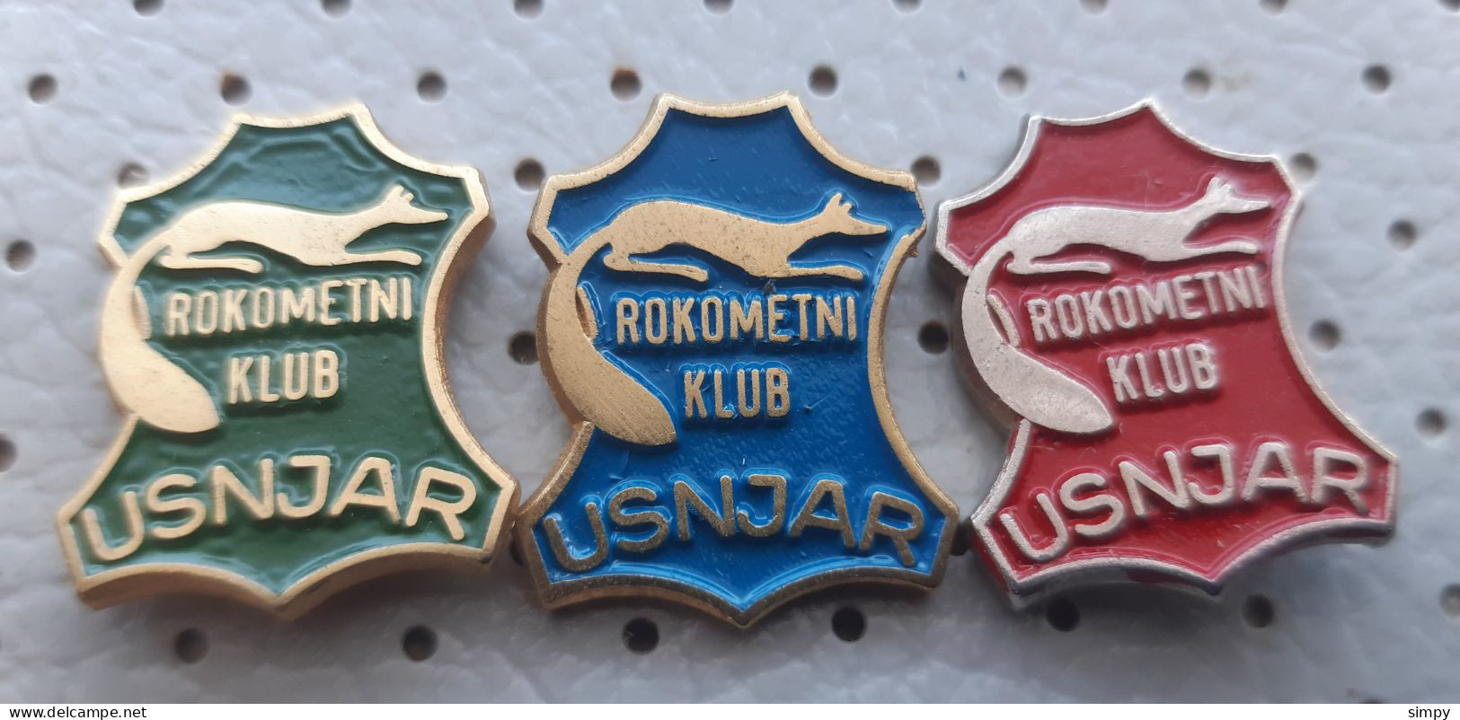 Handball Club RK Usnjar Smartno Pri Litiji Slovenia Pins - Pallamano