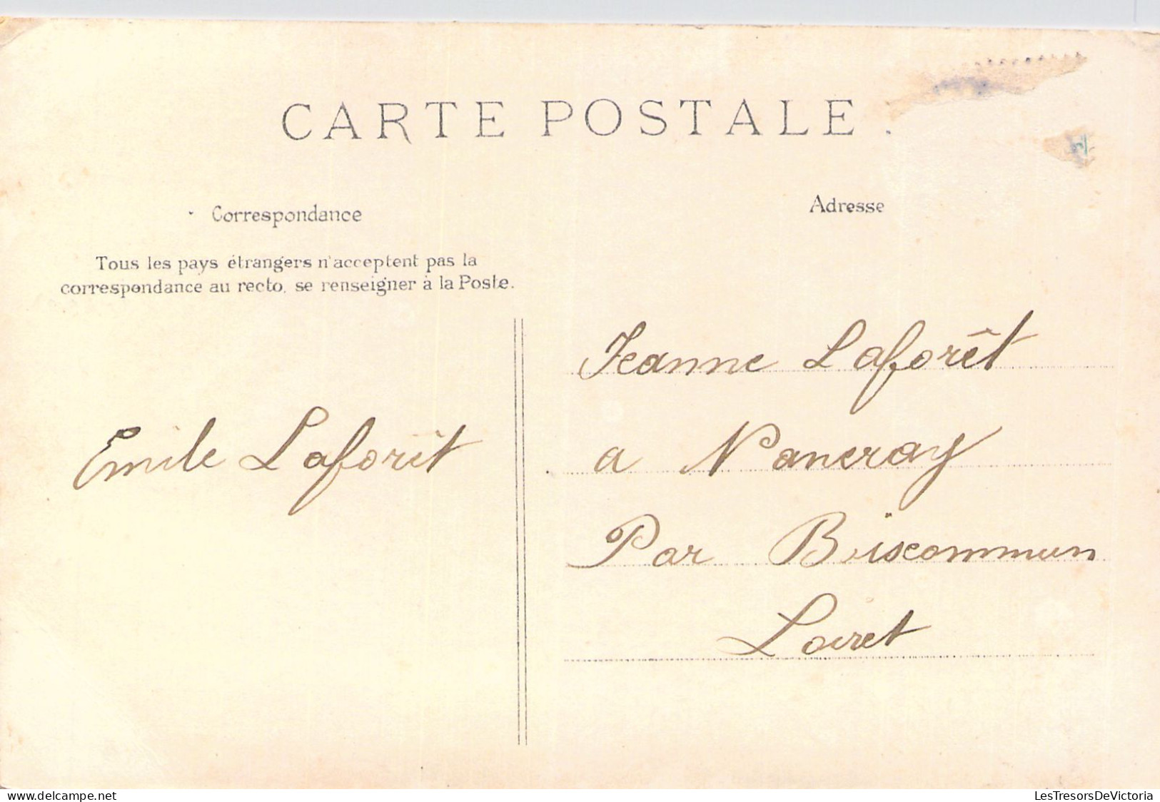 FOLKLORE - Une Visite à La Ferme - Ane - Charette - Carte Postale Ancienne - Autres & Non Classés