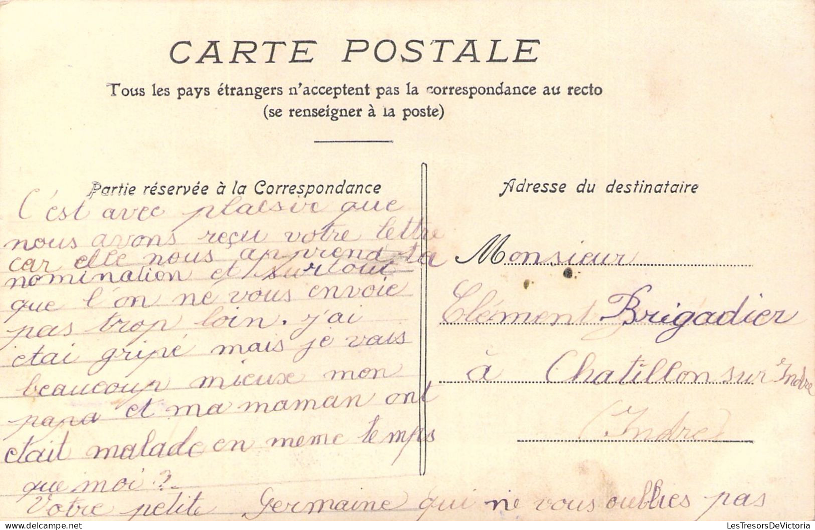 FOLKLORE - Procès Verbal - Chasseur  - Carte Postale Ancienne - Other & Unclassified