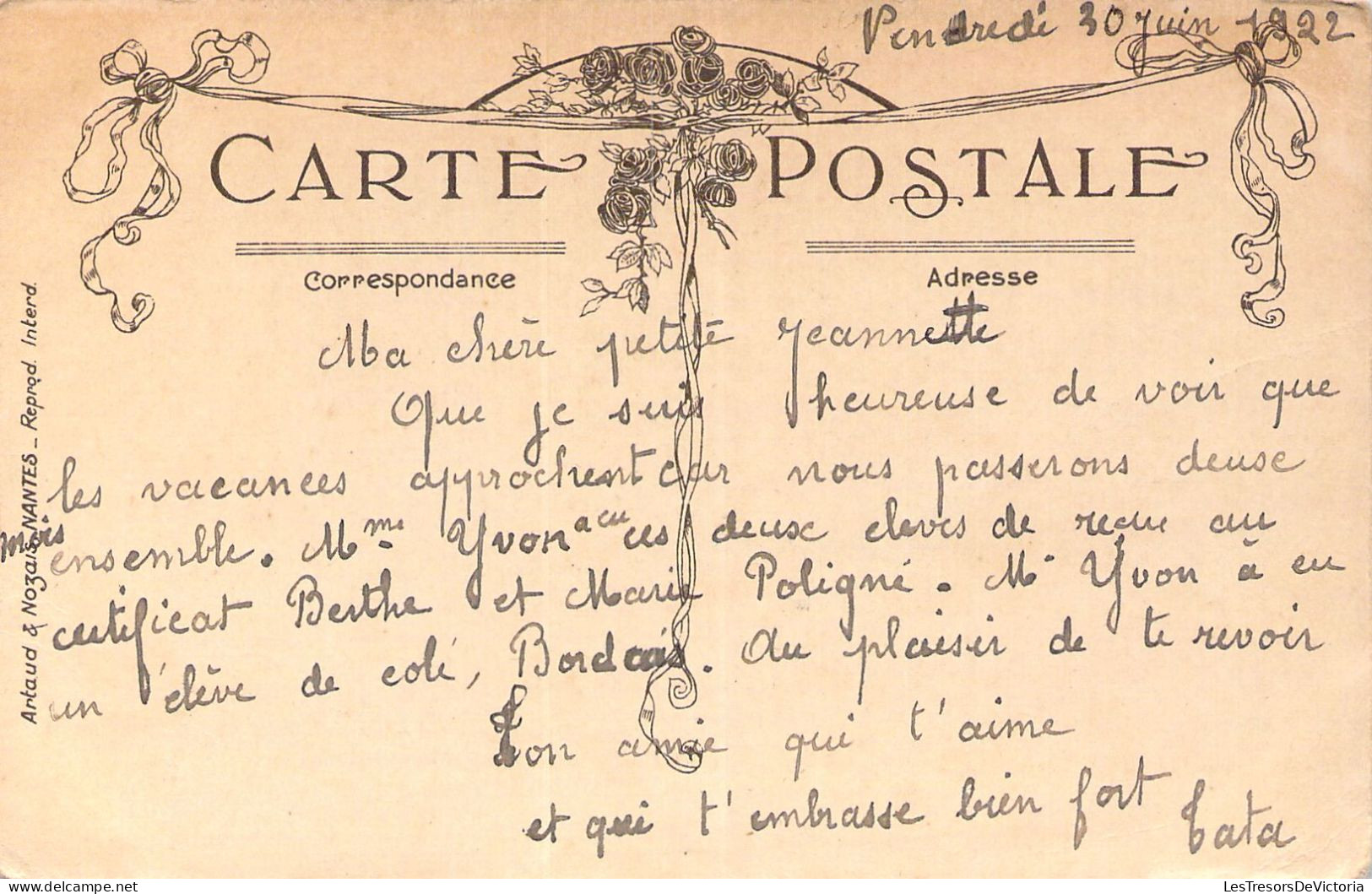 FOLKLORE - La Bretagne - Le Rouet De Notre Grand'Mêre - Carte Postale Ancienne - Autres & Non Classés