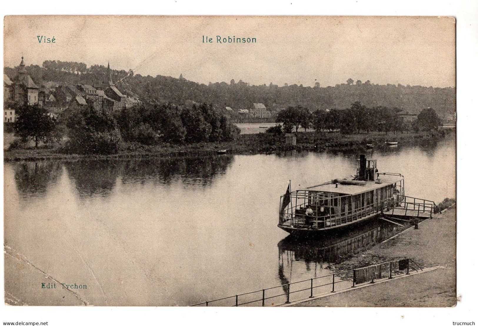 31 - VISE - Ile Robinson *bateau "mouche"* - Wezet