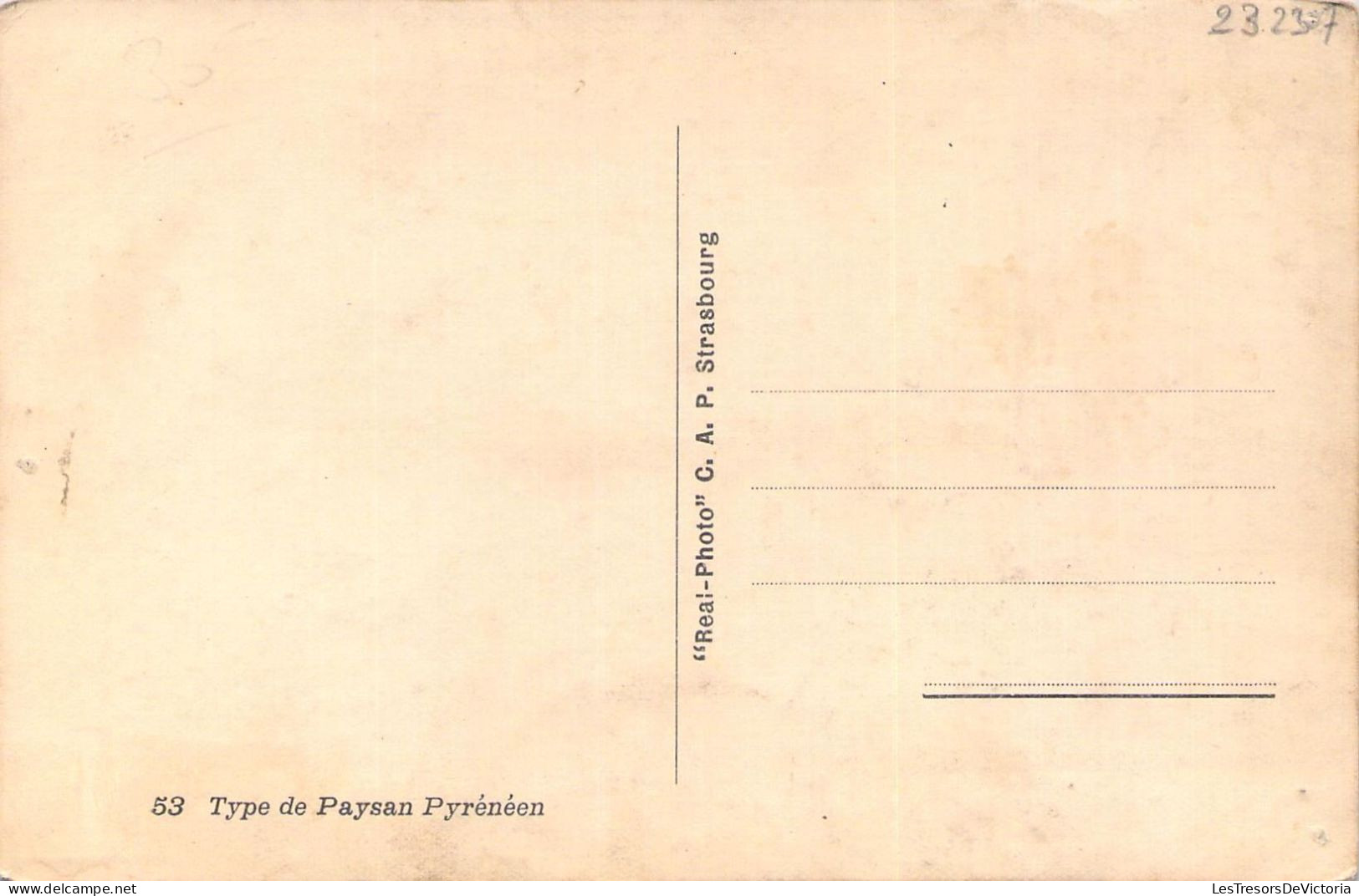 FOLKLORE - Type De Paysan Pyrénéen - Carte Postale Ancienne - Autres & Non Classés