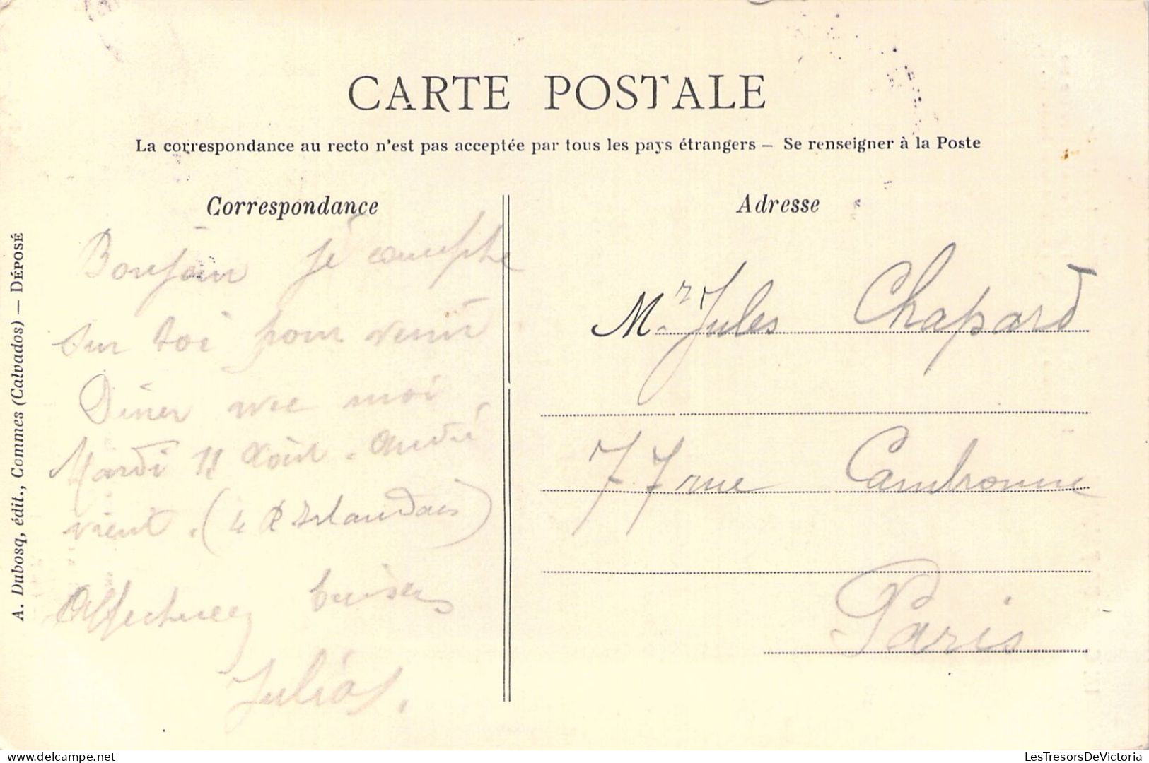 FOLKLORE - Le Gars De Falaise - Arrêté De Monssieu L'Mair - Carte Postale Ancienne - Altri & Non Classificati