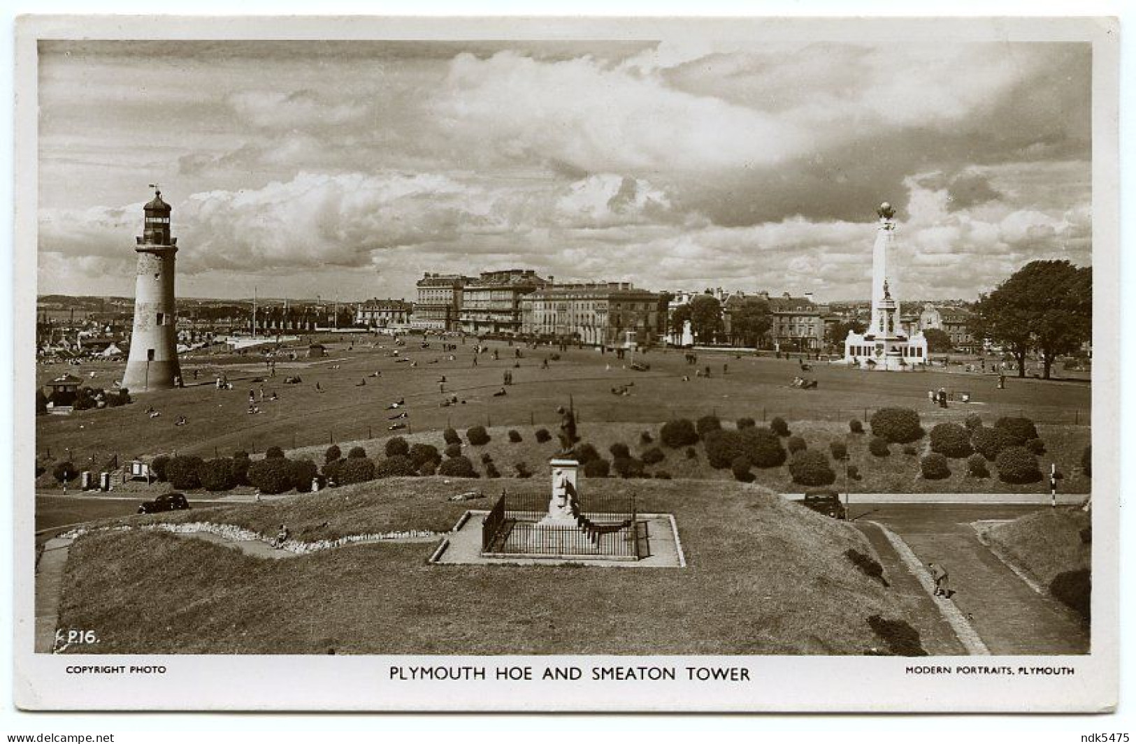 PLYMOUTH HOE AND SMEATON TOWER / WELLINGTON, PARK WALLS (WHITFIELD) - Plymouth