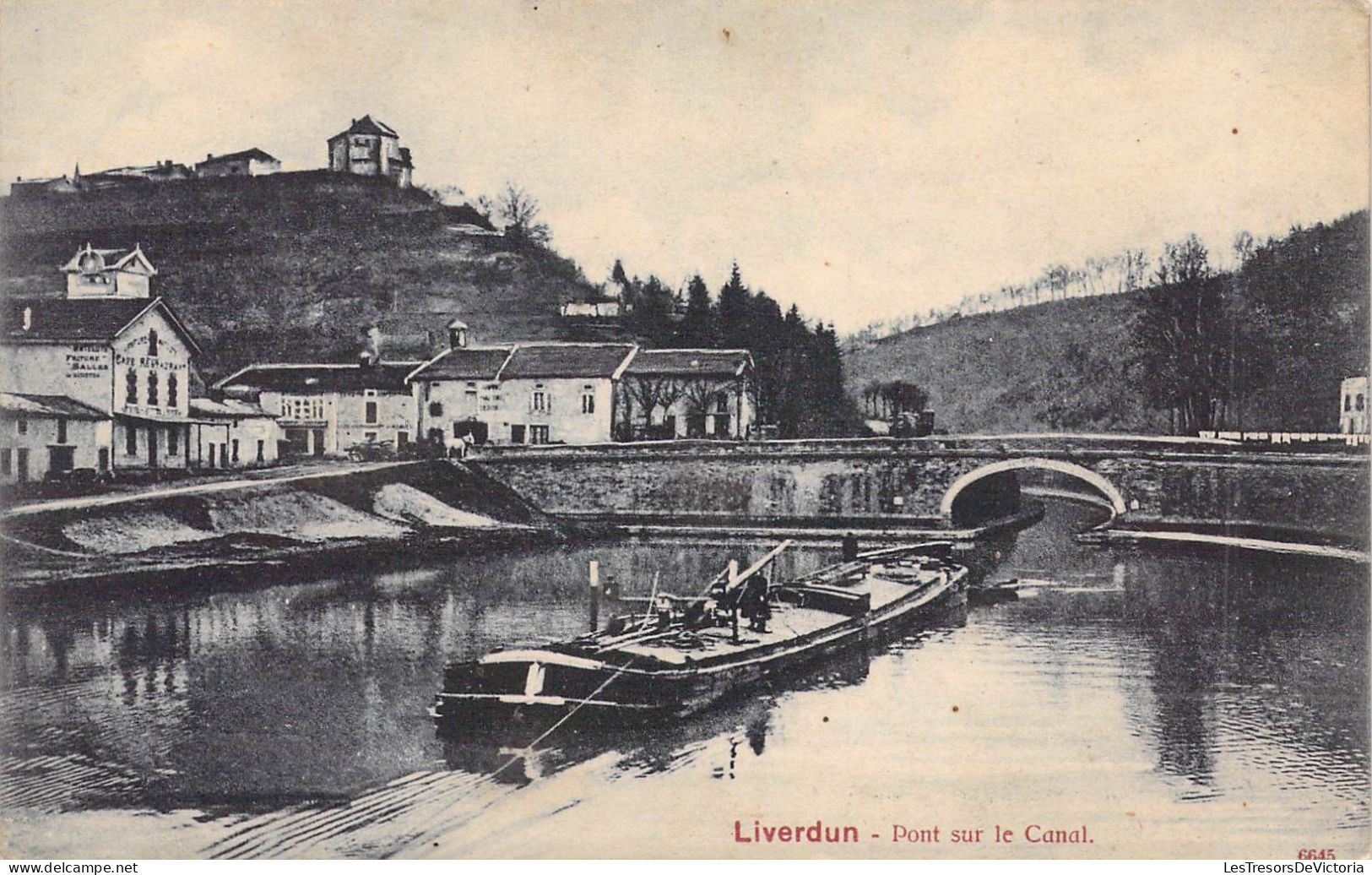 FRANCE - 54 - LIVERDUN - Pont Sur Le Canal - Carte Postale Ancienne - Liverdun
