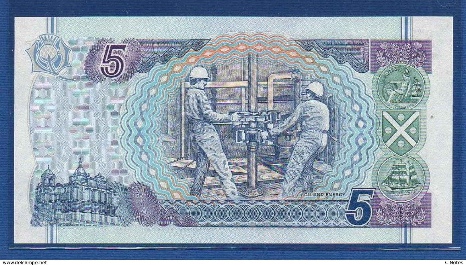 SCOTLAND - P.119e – 5 POUNDS 01.01.2006 UNC, S/n CG424906 - 5 Pounds