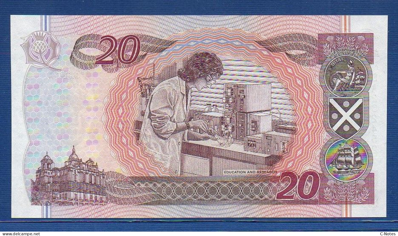 SCOTLAND - P.121c – 20 POUNDS 22.03.1999 UNC, S/n DA252452 - 20 Pounds