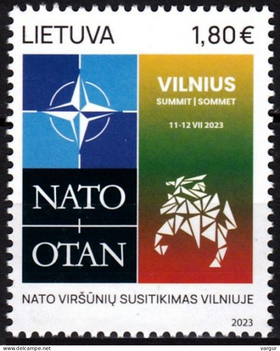 LITHUANIA 2023-09 Military EUROPA: NATO Summit In Vilnius, MNH - NATO