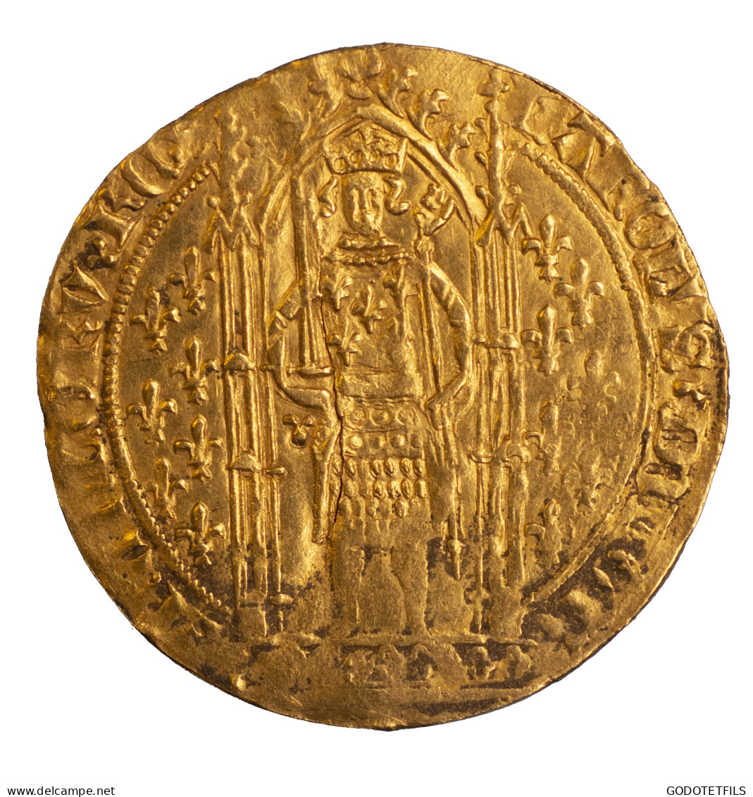 CHARLES V - Franc à Pied - 1364-1380 Karl V. Der Weise